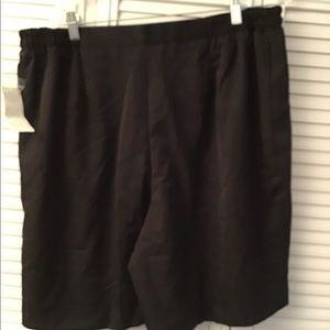 Coral Bay Golf Black shorts 20W Plus New